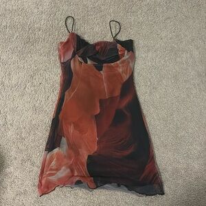 Princess Polly MINI DRESS RED